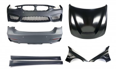 Полный комплект обвеса в стиле M3 F80 для BMW 3 Series F30 фото