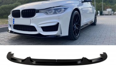 Накладка на передній бампер для BMW 3 Series F30 (стиль M-Look) фото