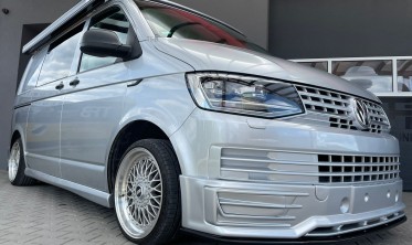 Тюнинговые накладки на пороги VW T6 фото