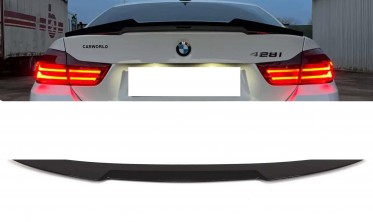 Чорний спойлер для багажника для BMW 4 Series F32 (стиль M4) фото