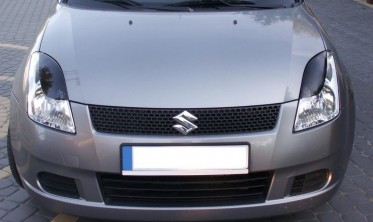 Накладки на фары (реснички) Suzuki Swift 4 фото