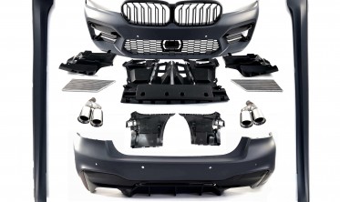Комплект обвеса + насадки стиль M5 F90 для BMW 5 Series G30 (LCI) фото