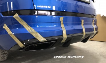 Задний диффузор Skoda Kodiaq версия RS / Sportline фото