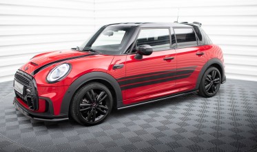 Боковые накладки (листвы) под пороги Mini Cooper S John Cooper Works F56 рестайл фото