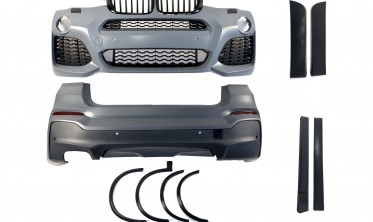 Комплект обвеса без порогов в стиле M Sport Paket для BMW X4 F26 фото