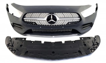 Тюнінговий передній бампер у стилі AMG для Mercedes A-Class W177 фото