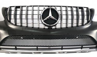 Бампер передній стиль GLC43 AMG для Mercedes GLC-Class X253 фото