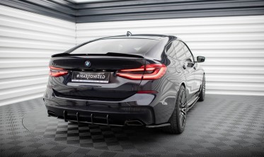 Тюнинговый диффузор на задний бампер Street Pro BMW 6 GT G32 M-Pack фото