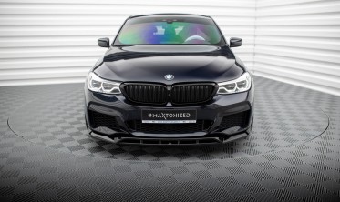 Тюнинговая накладка на передний бампер BMW 6 GT G32 M-Pack фото