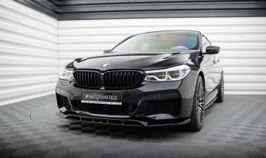 Тюнинговая накладка на передний бампер BMW 6 GT G32 M-Pack фото