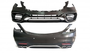 Тюнінг комплект (обвіс) в стилі AMG63 для Mercedes S-Class W222 фото
