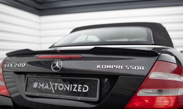 Тюнинговый кап спойлер (накладка на багажник) Mercedes-Benz CLK Cabriolet A209  фото