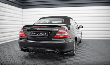 Тюнінгові накладки на край заднього бампера Mercedes CLK W209 вер. 2 фото