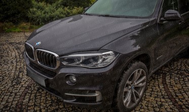 Накладки на фари BMW X5 F15 абс-пластик фото