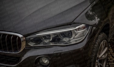 Накладки на фари BMW X5 F15 абс-пластик фото