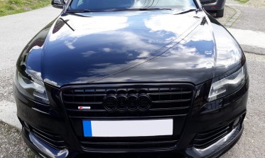 Накладка переднього бампера Audi A4 B8 фото