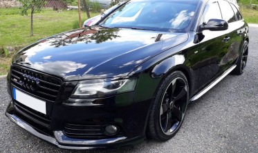 Накладка переднього бампера Audi A4 B8 фото