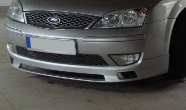 Накладка диффузор переднего бампера Ford Mondeo III рестайлинг фото