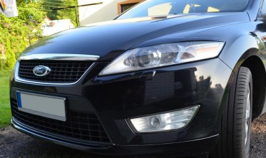 Накладки на фары Ford Mondeo IV (стекловолокно) фото