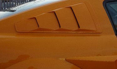 Воздухозаборники на боковые окна Ford Mustang V (2005-2014) фото