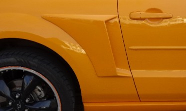 Воздухозаборники на задние крылья Ford Mustang V (2005-2014) фото