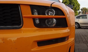 Накладки на фары Ford Mustang V (2005-2009) фото