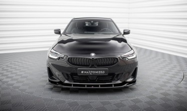 Передній дифузор (накладка) на бампер BMW 2 Coupe G42 вер. 3 фото