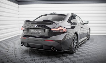 Боковые тюнинг накладки заднего бампера BMW 2 Coupe G42 вер. 1 фото