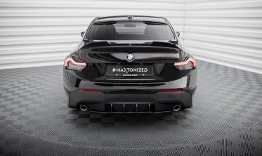 Тюнинговый диффузор на задний бампер Street Pro BMW 2 Coupe G42 фото