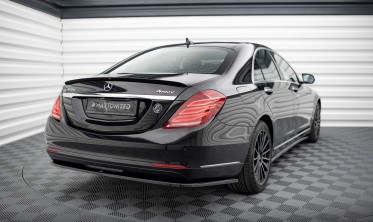 Тюнінгова накладка на задній бампер Mercedes-Benz S W222 вер. 1 фото