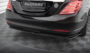 Дифузор на задній бампер Mercedes-Benz S W222 вер. 2 фото