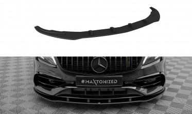 Передній дифузор під бампер Street Pro Mercedes-Benz A AMG-Line W176 рестайл фото