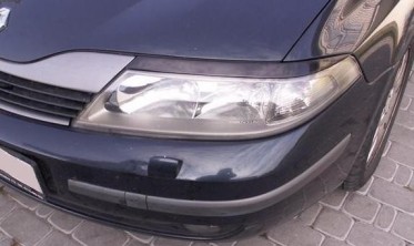 Накладки на фари (реснічки) Renault Laguna II фото