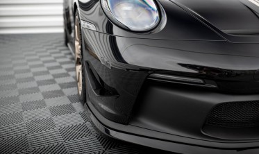 Комплект накладок на передний бампер (Canards) Porsche 911 992 GT3 фото