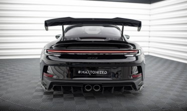 Нижній тюнінговий спойлер (накладка) для Porsche 911 992 GT3 фото
