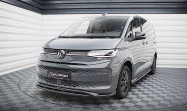 Тюнинговая накладка на передний бампер Volkswagen Multivan T7 вер. 1 фото