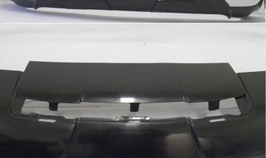 Накладка заднего бампера BMW X5 E70 стиль Aero (дорестайл) фото