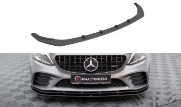 Передній дифузор під бампер Street Pro Mercedes-AMG C43 Coupe C205 рестайл фото