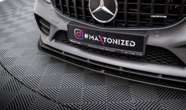 Передній дифузор під бампер Street Pro Mercedes-AMG C43 Coupe C205 рестайл фото