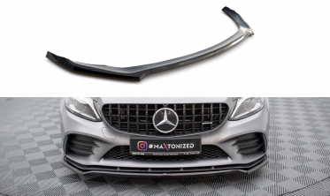 Тюнінгова накладка на передній бампер Mercedes-AMG C43 Coupe / Sedan C205 / W205 рестайл вер. 1 фото