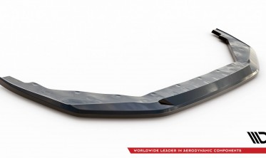 Тюнинговая накладка на передний бампер Nissan GTR R35 2016 - 2022 вер. 1 фото