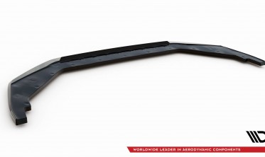 Тюнинговая накладка на передний бампер Nissan GTR R35 2016 - 2022 вер. 1 фото