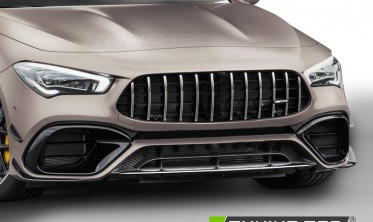 Тюнінговий передній бампер Mercedes CLA W118 в стилі CLA45 AMG фото