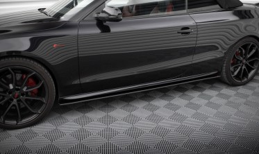 Тюнінг накладки на бокові пороги Street Pro Audi A5 / A5 S-Line / S5 8T Coupe / Cabrio фото