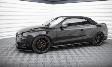Тюнінг накладки на бокові пороги Street Pro Audi A5 / A5 S-Line / S5 8T Coupe / Cabrio фото