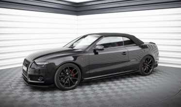 Боковые лисвы + накладки на пороги Street Pro Audi A5 / A5 S-Line / S5 8T Coupe / Cabrio фото