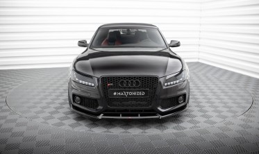 Тюнінгова накладка на передній бампер Audi S5 / A5 S-Line 8T дорест. вер. 2 фото
