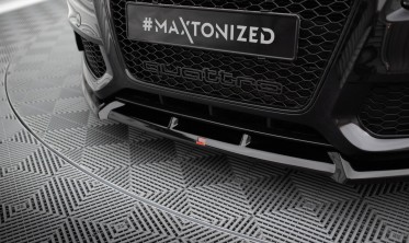 Тюнінгова накладка на передній бампер Audi S5 / A5 S-Line 8T дорест. вер. 2 фото