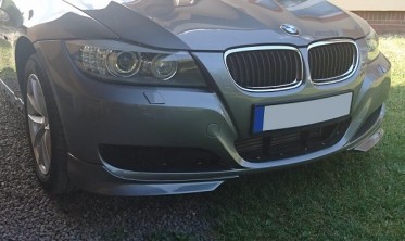 Накладки переднего бампера BMW E90 LCI рестайлинг фото