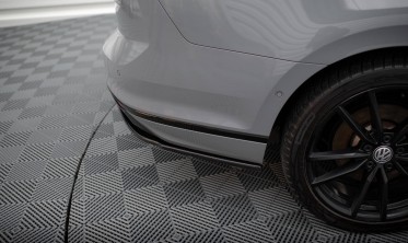 Боковые накладки на задний бампер Volkswagen Passat B8 рестайлинг R-Line фото